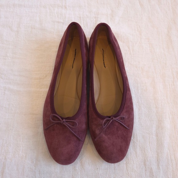 Madewell Shoes - Madewell The Francine Ballet Flat - Dark Merlot/ Size 8